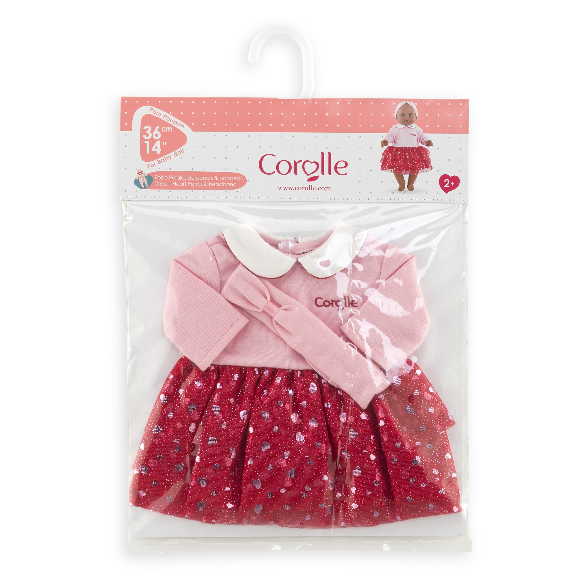 corolle-mon-grand-poupon-robe-p-tales-de-c-urs-bandeau-36cm image 3