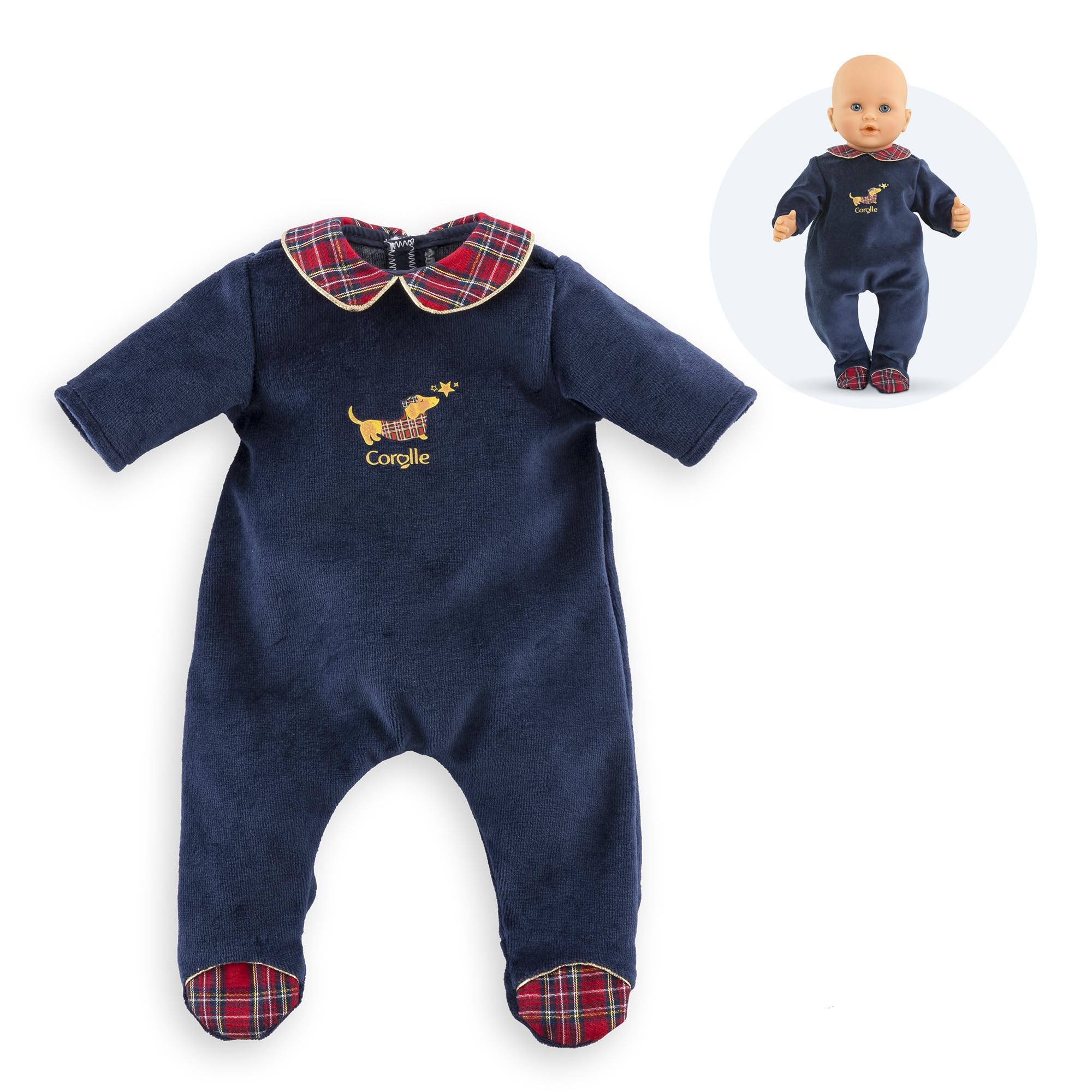 corolle-mon-grand-poupon-pyjama-en-f-tes-36cm-d-s-2-ans image 4