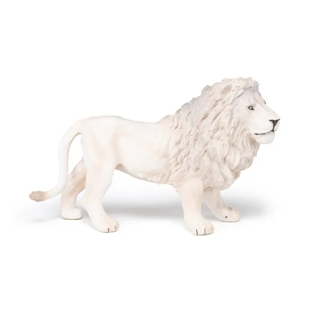 papo-large-figurines-grand-lion-blanc-figurine-lion-blanc-crini-re image 1