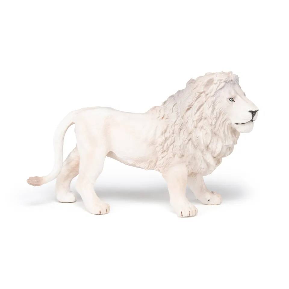 papo-large-figurines-grand-lion-blanc-figurine-lion-blanc-crini-re image 1