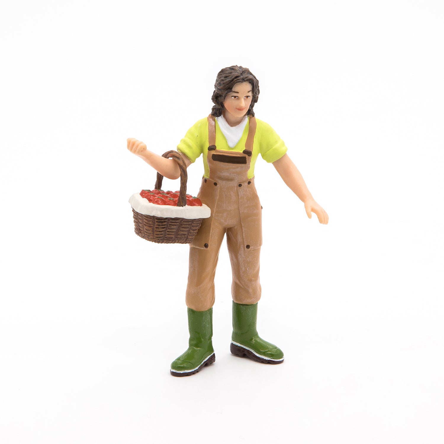papo-farmyard-friends-figurine-fermi-re-au-panier-m-tier image 2