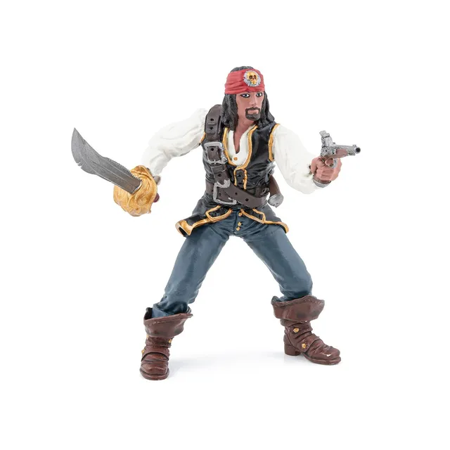 papo-pirates-et-corsaires-pirate-au-pistolet-figurine-sabre image 1