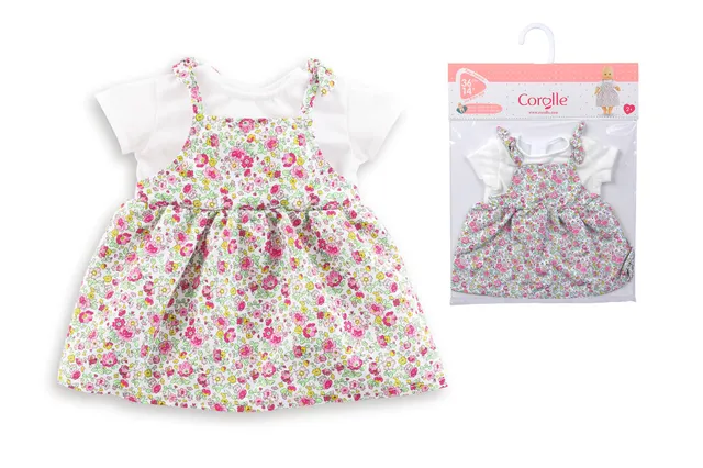 corolle-mon-grand-robe-jardin-en-fleurs-poupon-36-cm-printemps image 1