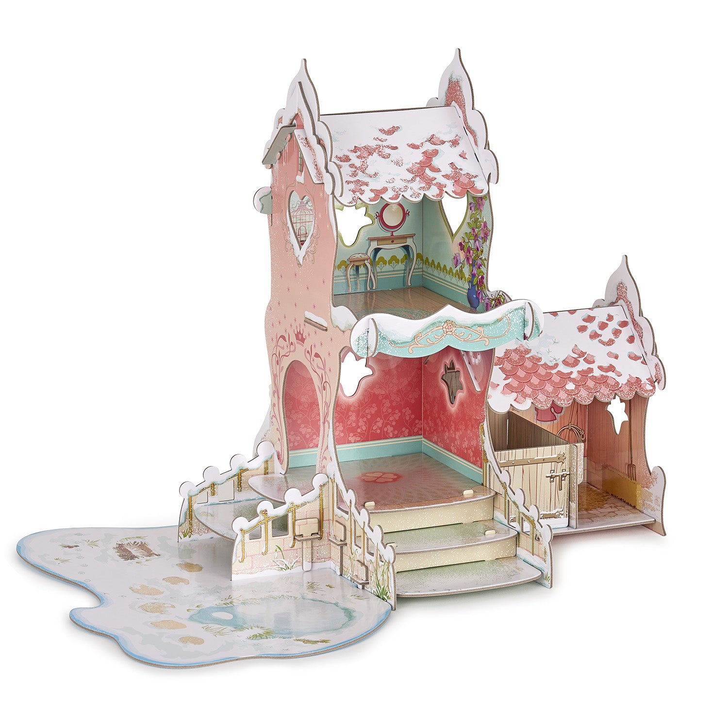 papo-monde-enchant-coffret-ch-teau-neige-2-figurines-hiver image 2