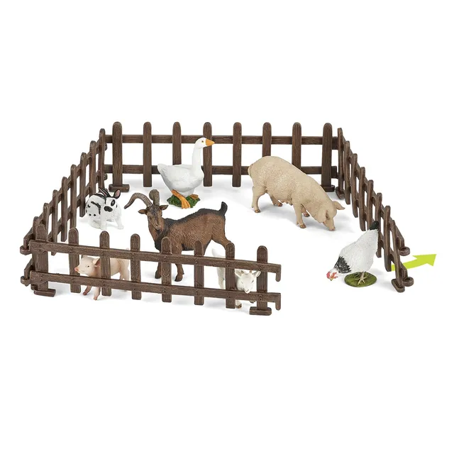 papo-farmyard-friends-set-cl-ture-accessoire-ferme image 1