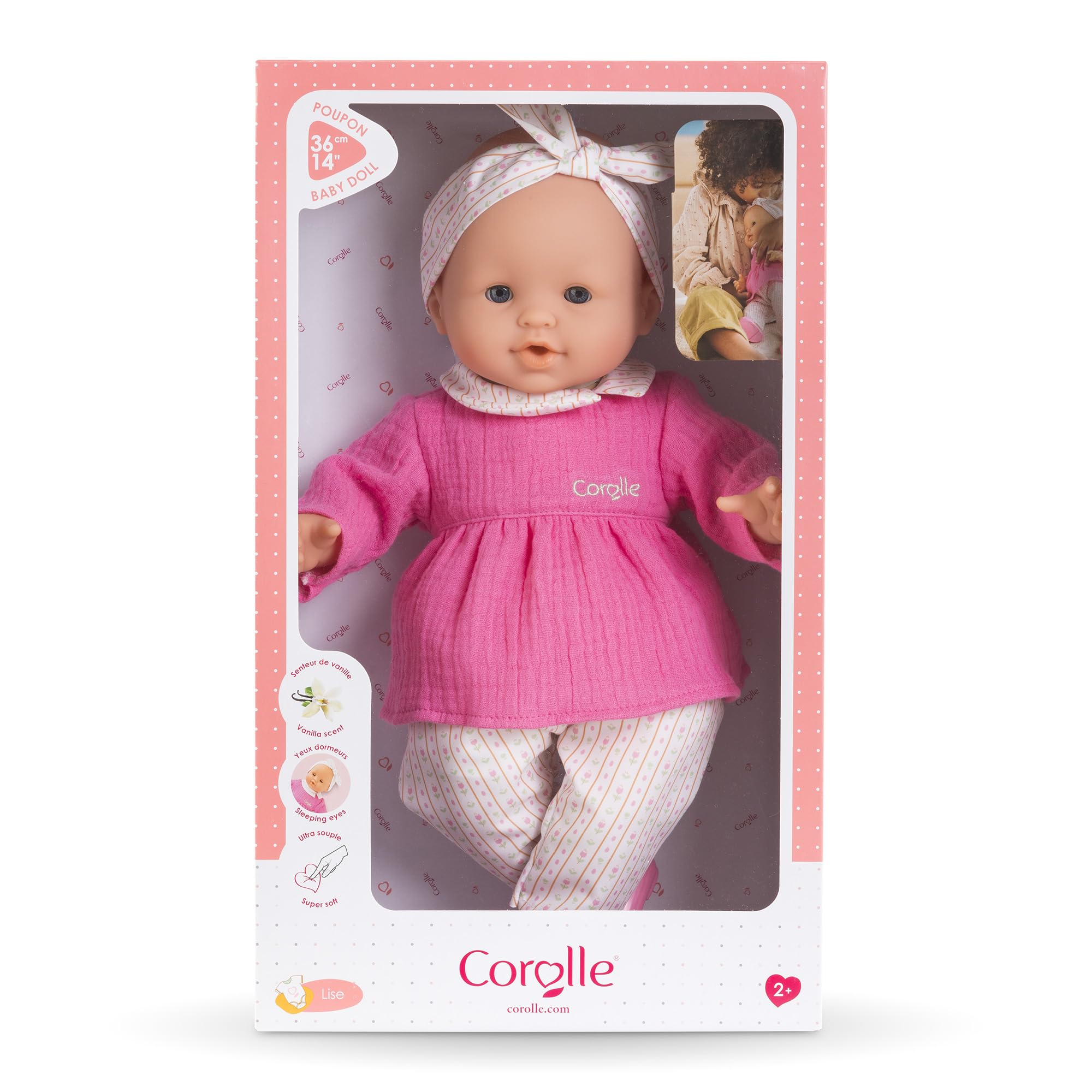 corolle-mon-grand-poupon-lise-tulipes-poupon-36-cm-vanille image 3