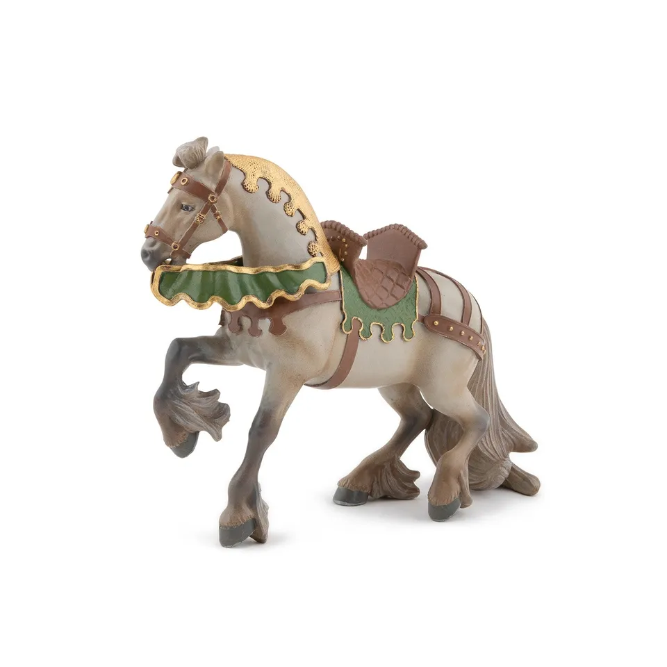 papo-m-di-val-cheval-de-robin-des-bois-figurine-brun image 1