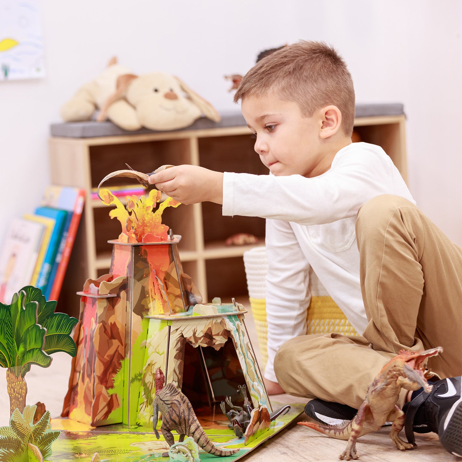 papo-dinosaurs-terre-des-dinosaures-d-cor-carton-isiplay image 3