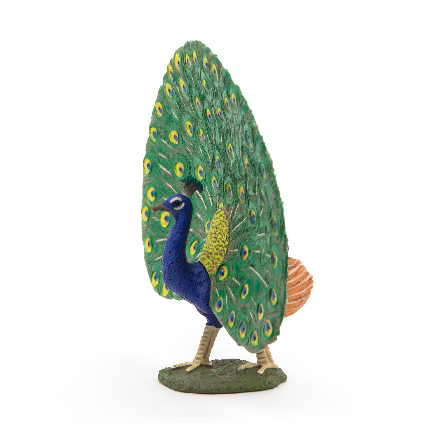papo-farmyard-friends-paon-figurine-oiseau-plumage image 8