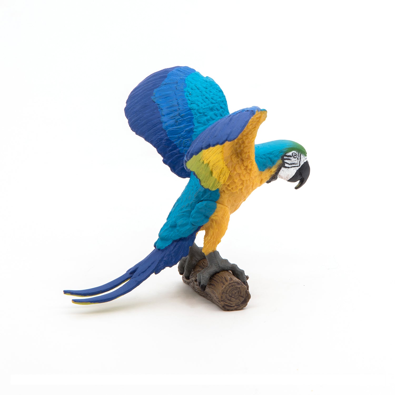 papo-wildlife-perroquet-ara-bleu-figurine-oiseau image 4