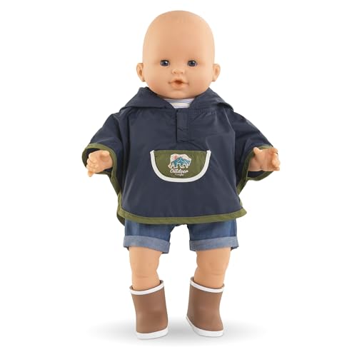 corolle-mon-grand-poupon-poncho-pluie-petit-explorateur-poupon-36cm image 8