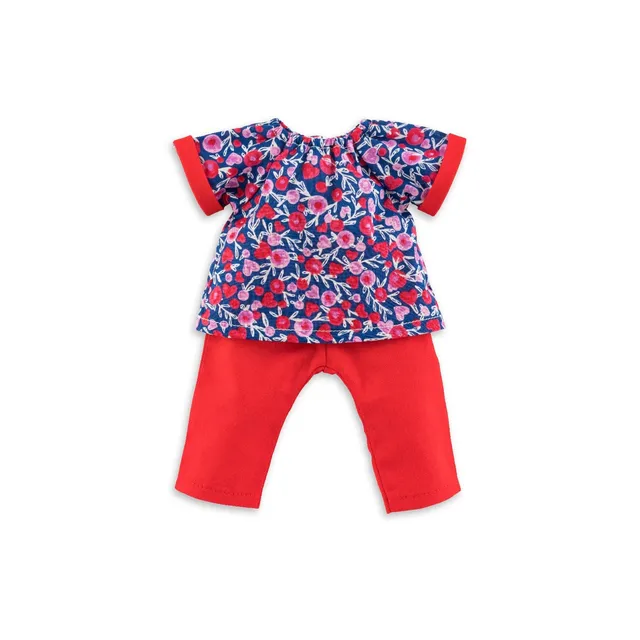 corolle-ma-corolle-blouse-et-pantalon-habit-36-cm-fleuri image 1