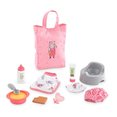 corolle-mon-premier-poupon-coffret-accessoires-30-cm-11-pi-ces-rose image 7