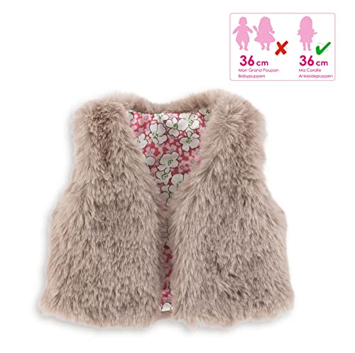 corolle-ma-corolle-veste-fausse-fourrure-v-tement-36cm image 6