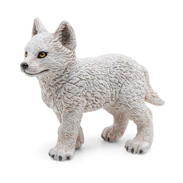 papo-wildlife-jeune-loup-polaire-figurine-arctique image 1