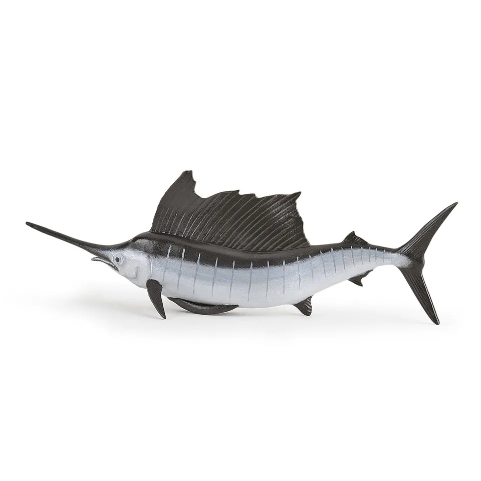 papo-marine-world-figurine-espadon-voilier-poisson image 1