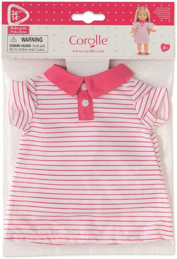 corolle-ma-corolle-robe-polo-rose-v-tement-poup-e-36cm image 3