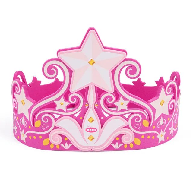 papo-foam-sets-couronne-reine-mousse-enfant image 1