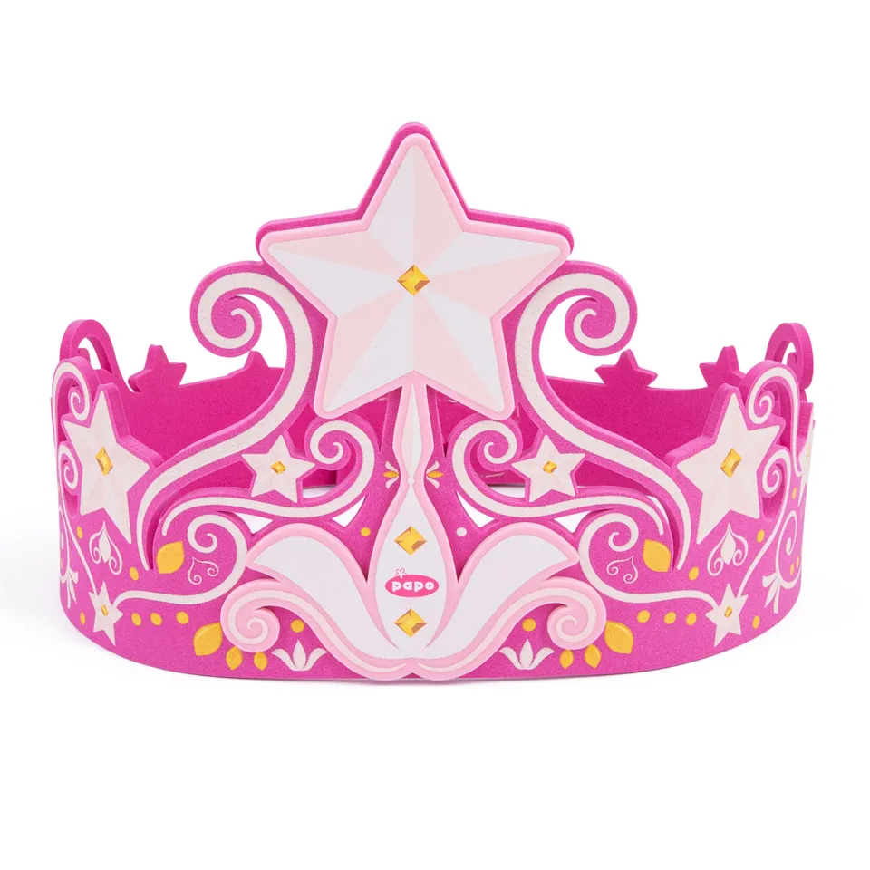 papo-foam-sets-couronne-reine-mousse-enfant image 1