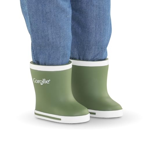 corolle-ma-corolle-bottes-pluie-kaki-chaussures-poup-e-36-cm image 4