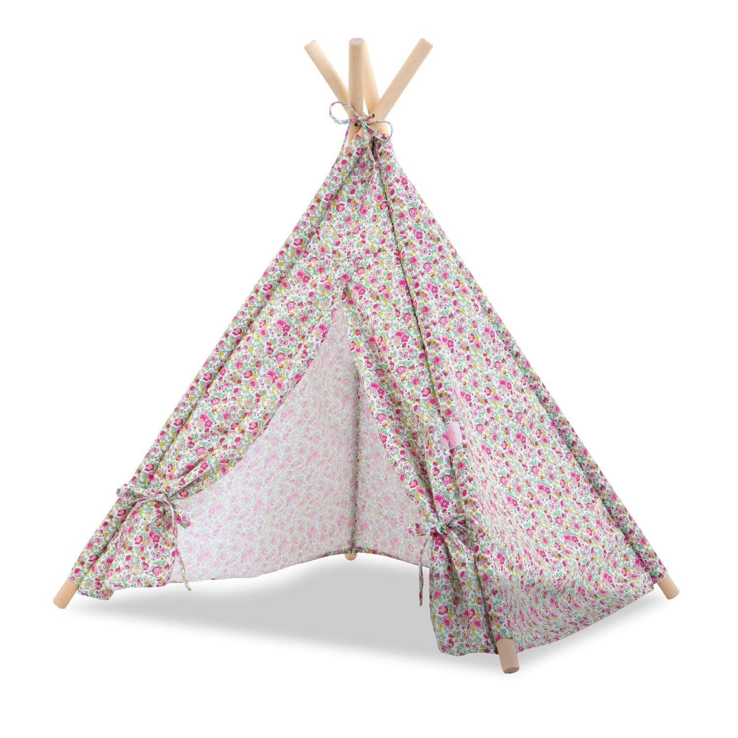 corolle-ma-corolle-tipi-en-bois-tissu-floral-poup-e-36-cm image 1