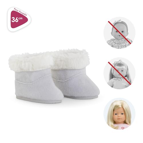 ma-corolle-bottes-fourr-es-grises-chaussures-poup-e-36cm image 8