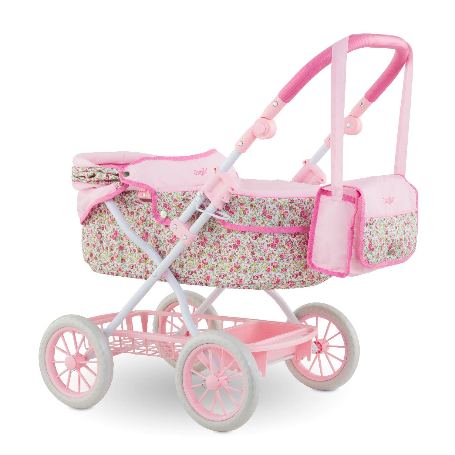 corolle-mon-grand-poupon-landau-fleuri-landau-36-52-cm-pliable image 8