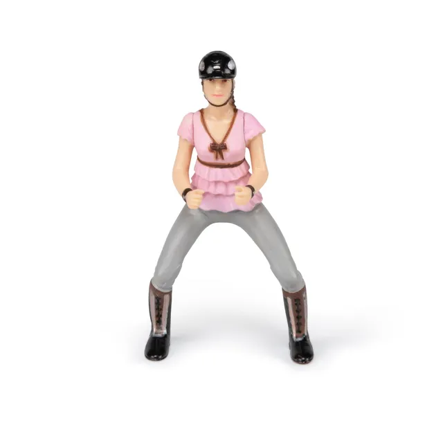 papo-horses-cavali-re-fashion-rose-figurine-quitation image 1