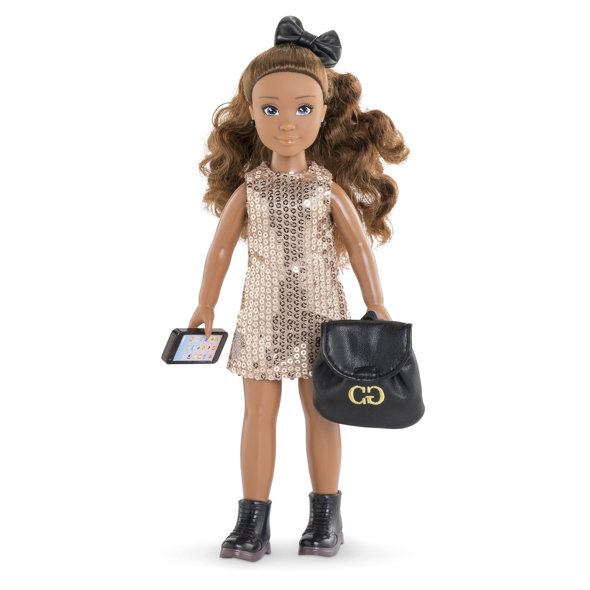 corolle-girls-dressing-de-f-te-tenue-poup-e-28-cm-7-accessoires image 3