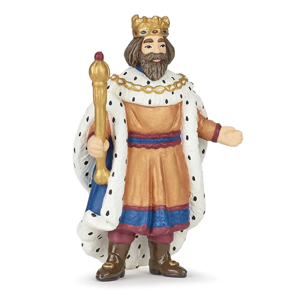papo-monde-enchant-roi-au-sceptre-d-or-figurine image 1