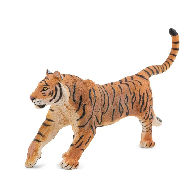 papo-wildlife-tigre-courant-figurine-animal-sauvage-rayures image 1