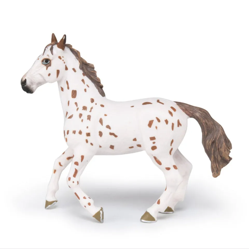 papo-chevaux-jument-appaloosa-brune-figurine-tachet-e image 1