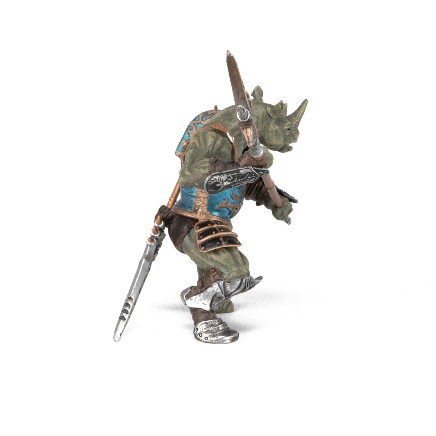 papo-fantasy-mutant-rhinoc-ros-figurine-guerrier-armure image 3