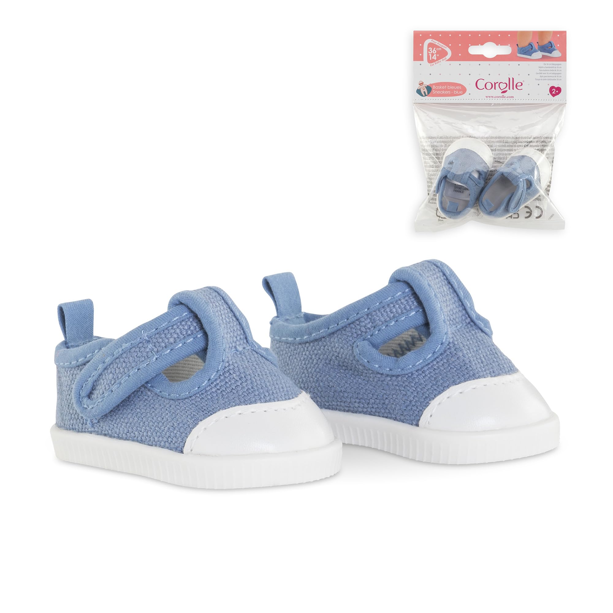 corolle-mon-grand-poupon-baskets-bleues-chaussures-36cm image 6