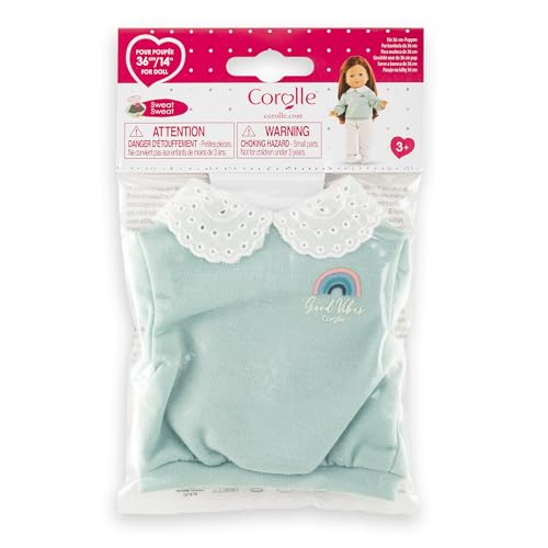 corolle-ma-corolle-sweat-vert-eau-poup-e-36cm-col-claudine image 6