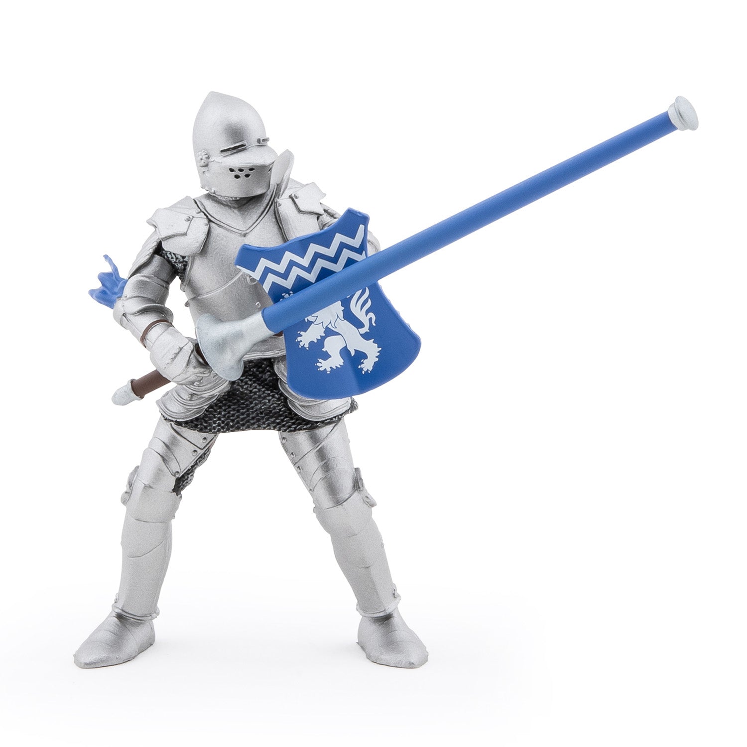 papo-medieval-chevalier-lion-figurine-lance image 1