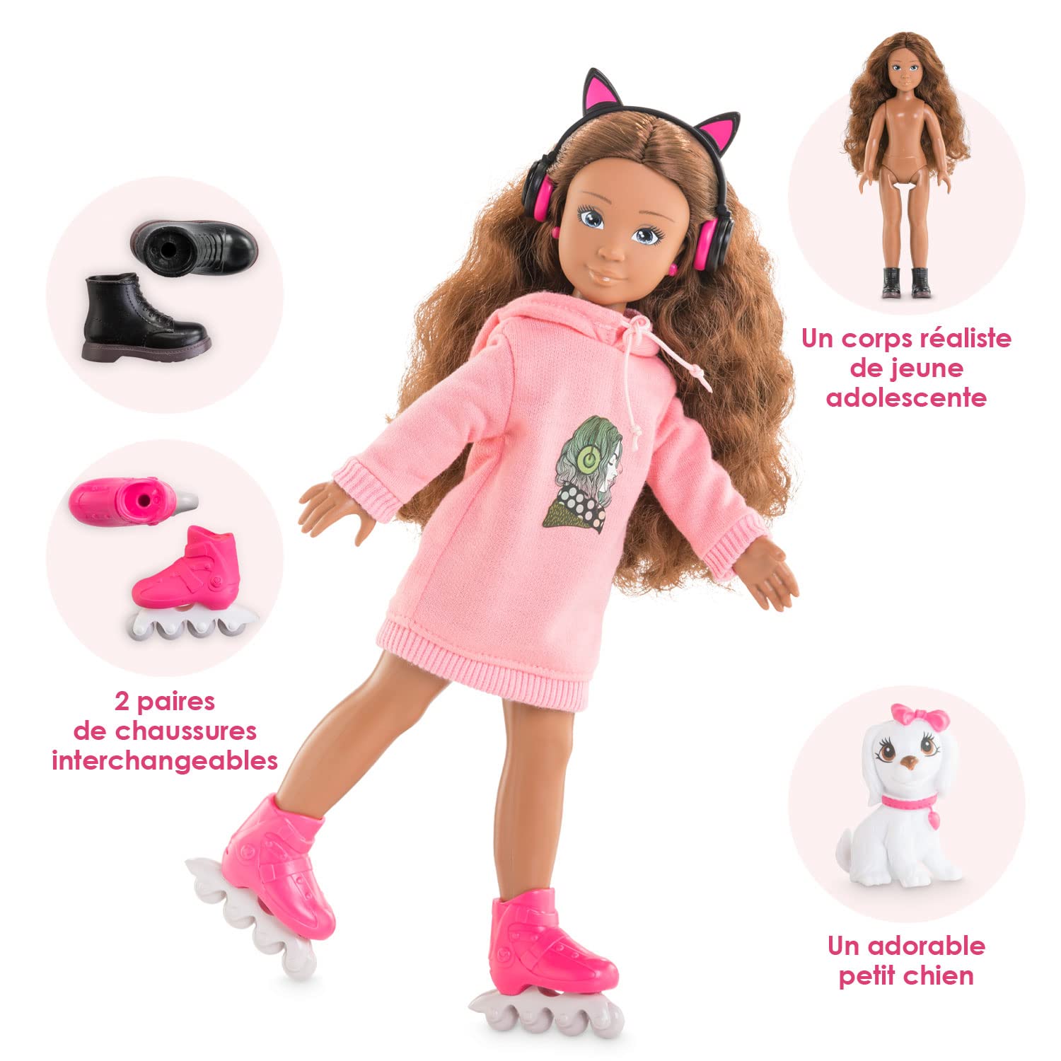 corolle-girls-melody-music-and-mode-poup-e-mannequin-28-cm-rollers image 4