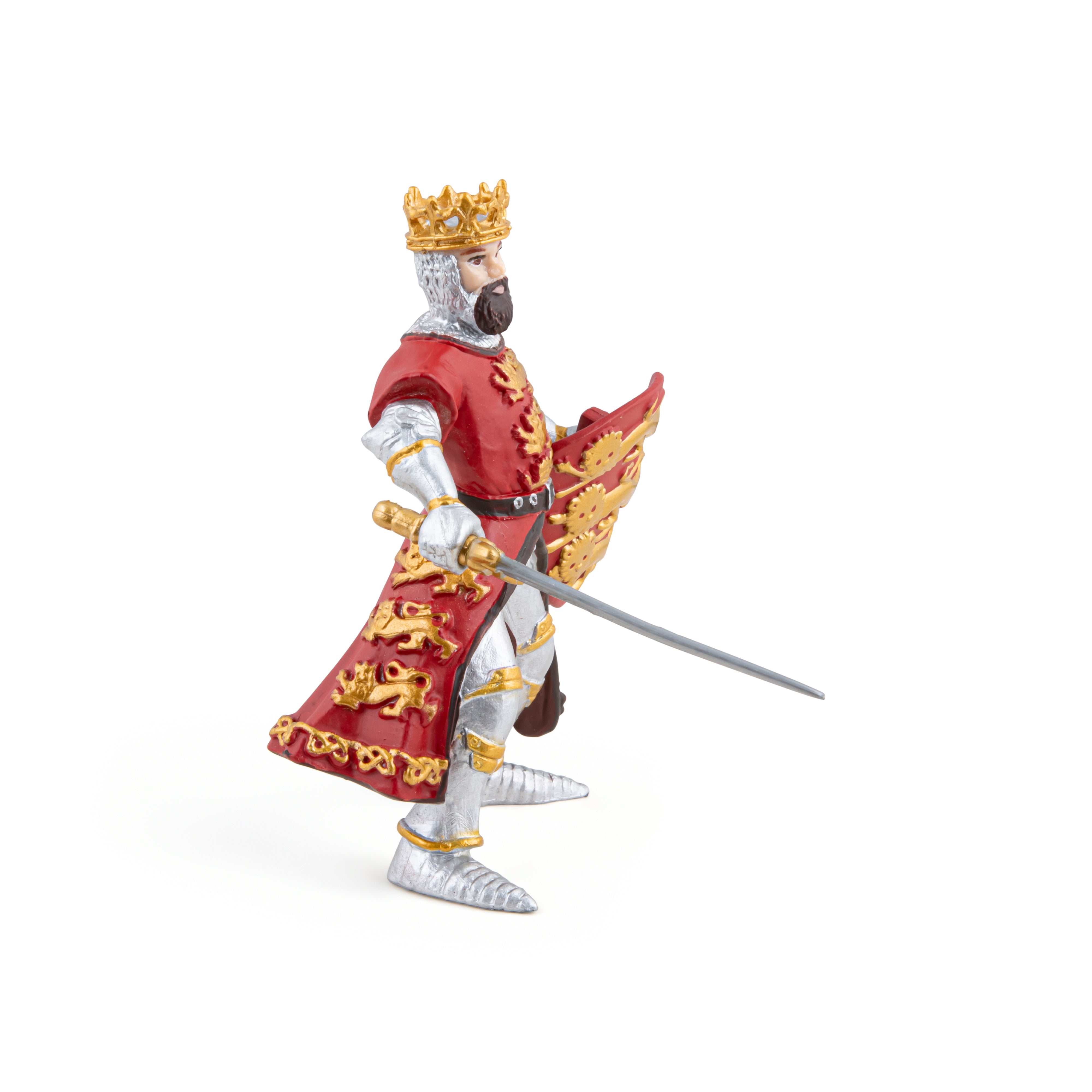 papo-medieval-roi-richard-rouge-figurine-chevalier image 5