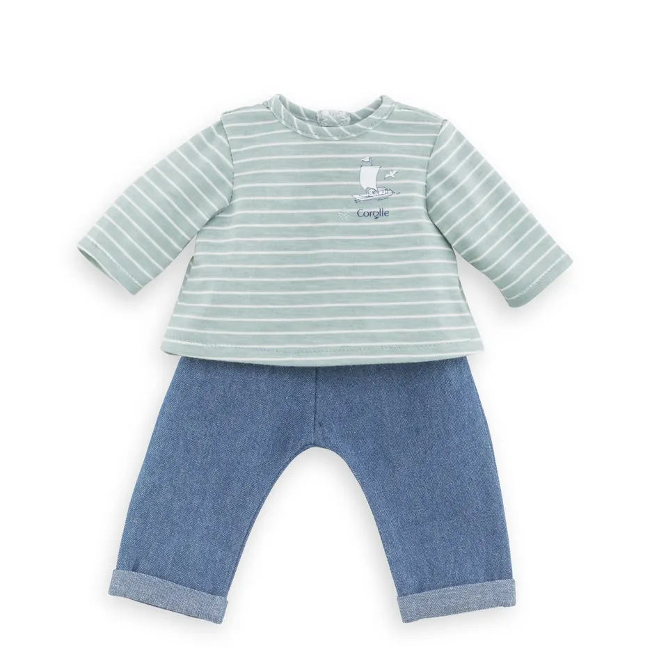corolle-mon-premier-poupon-pantalon-marini-re-30-cm-bords-de-loire image 1