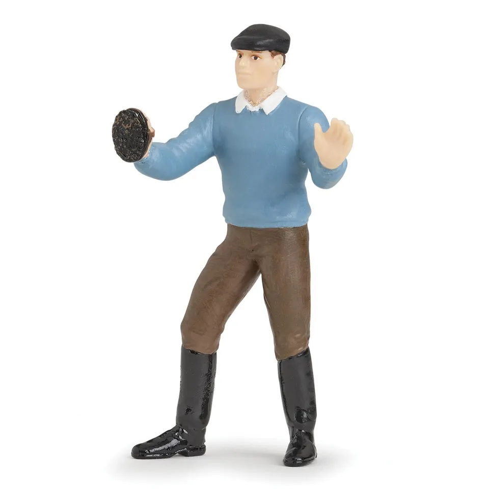 papo-horses-palefrenier-figurine-cheval-curie-soigneur image 1