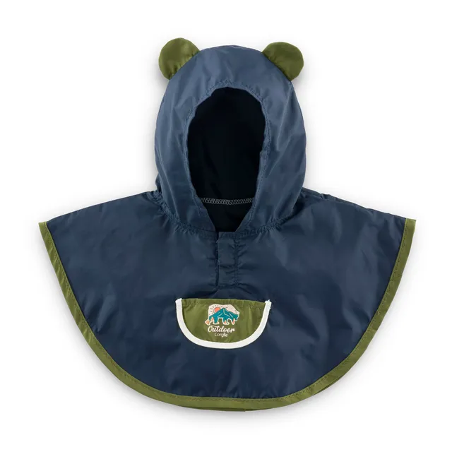 corolle-mon-grand-poupon-poncho-pluie-petit-explorateur-poupon-36cm image 1