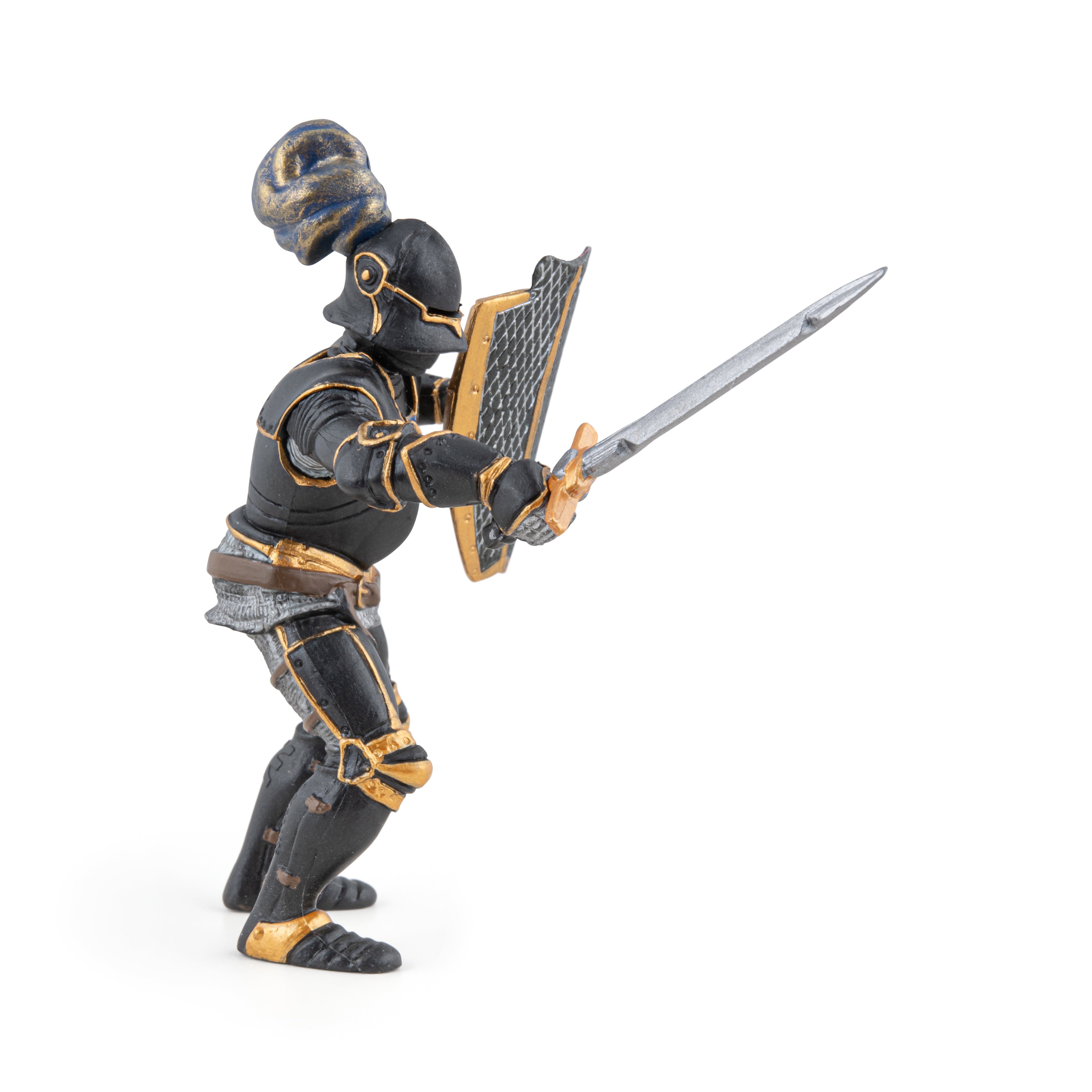 papo-medieval-chevalier-en-armure-noire-figurine-noir image 2