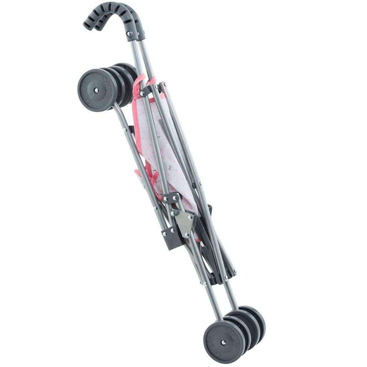 corolle-mon-grand-poupon-poussette-canne-rose-36-cm-pliable image 5