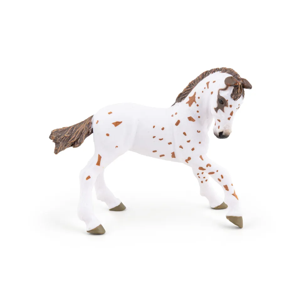 papo-poulain-appaloosa-brun-figurine-cheval image 1