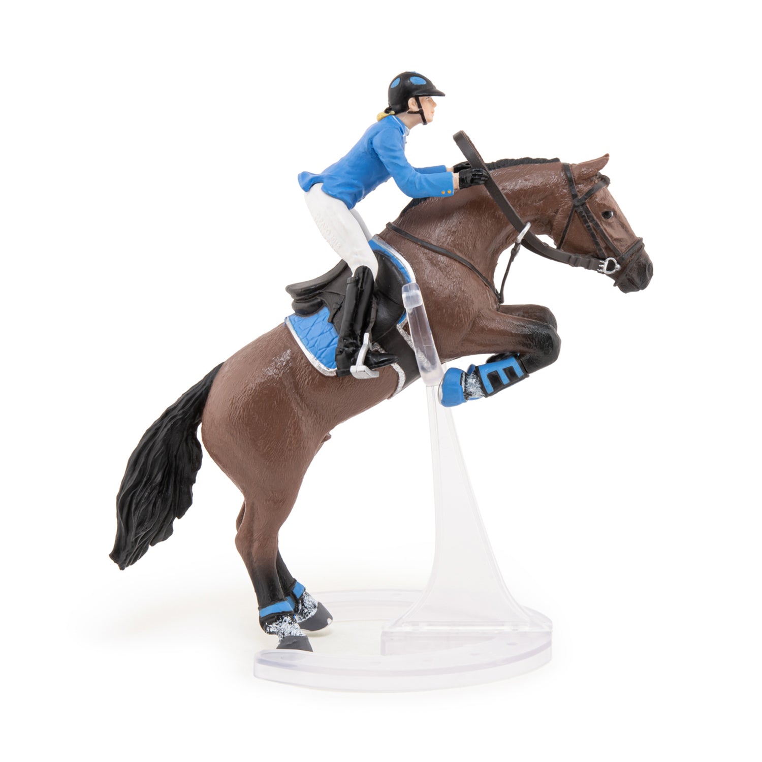 papo-horses-figurine-cheval-saut-d-obstacles-et-cavali-re image 6