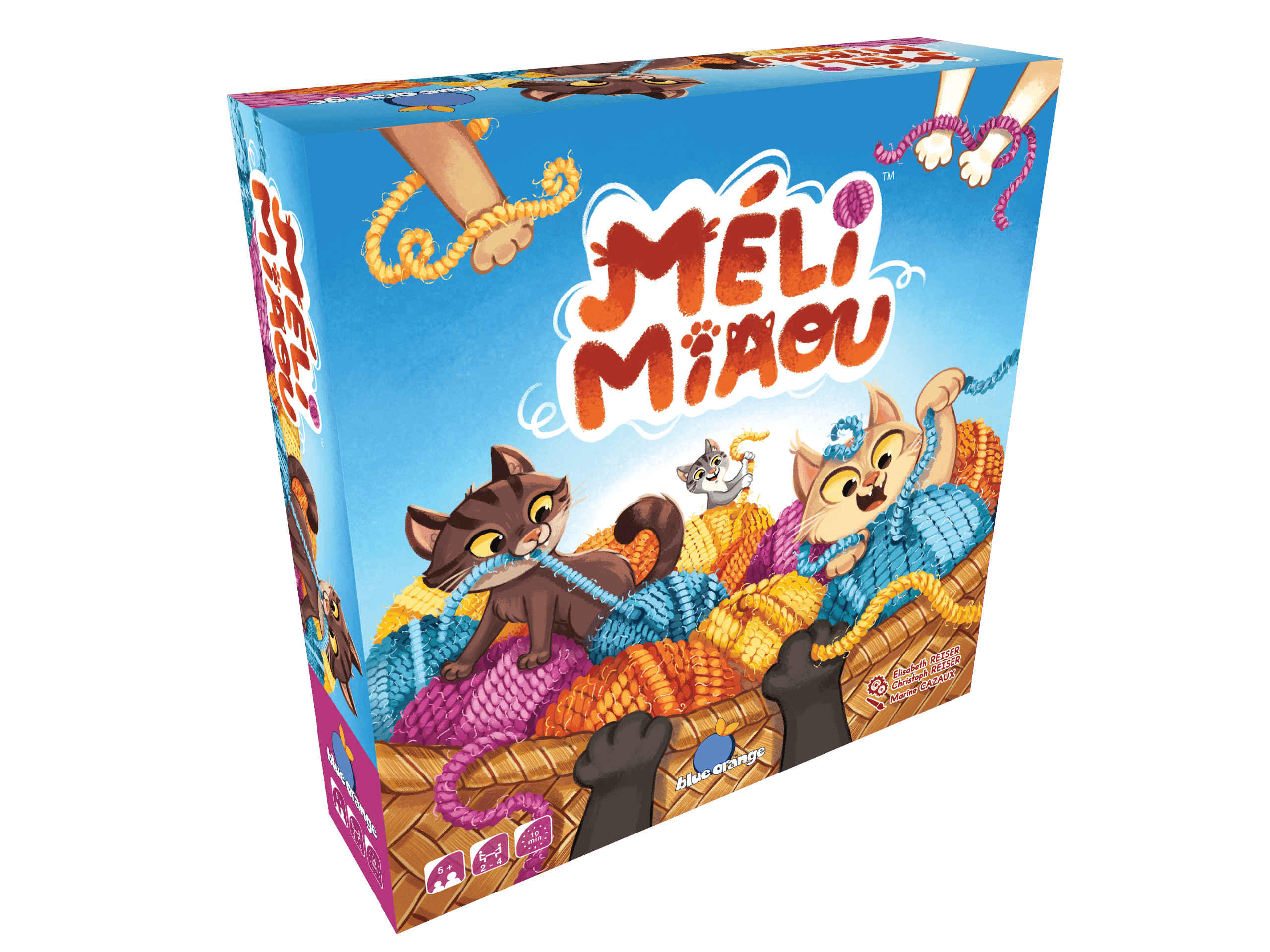 blue-orange-m-li-miaou-jeu-enfant-chatons-fils image 1