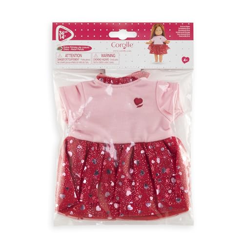 ma-corolle-robe-p-tale-de-coeurs-v-tement-poup-e-36-cm image 8