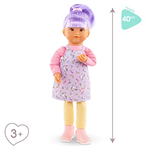 corolle-les-trendies-rainbow-dolls-iris-poup-e-40-cm-violets image 8