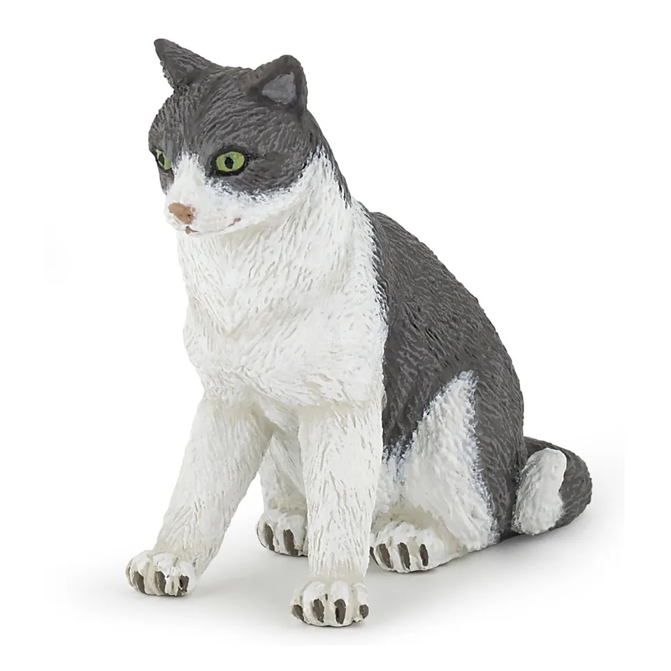 papo-dogs-cats-chatte-assise-figurine-chat image 1