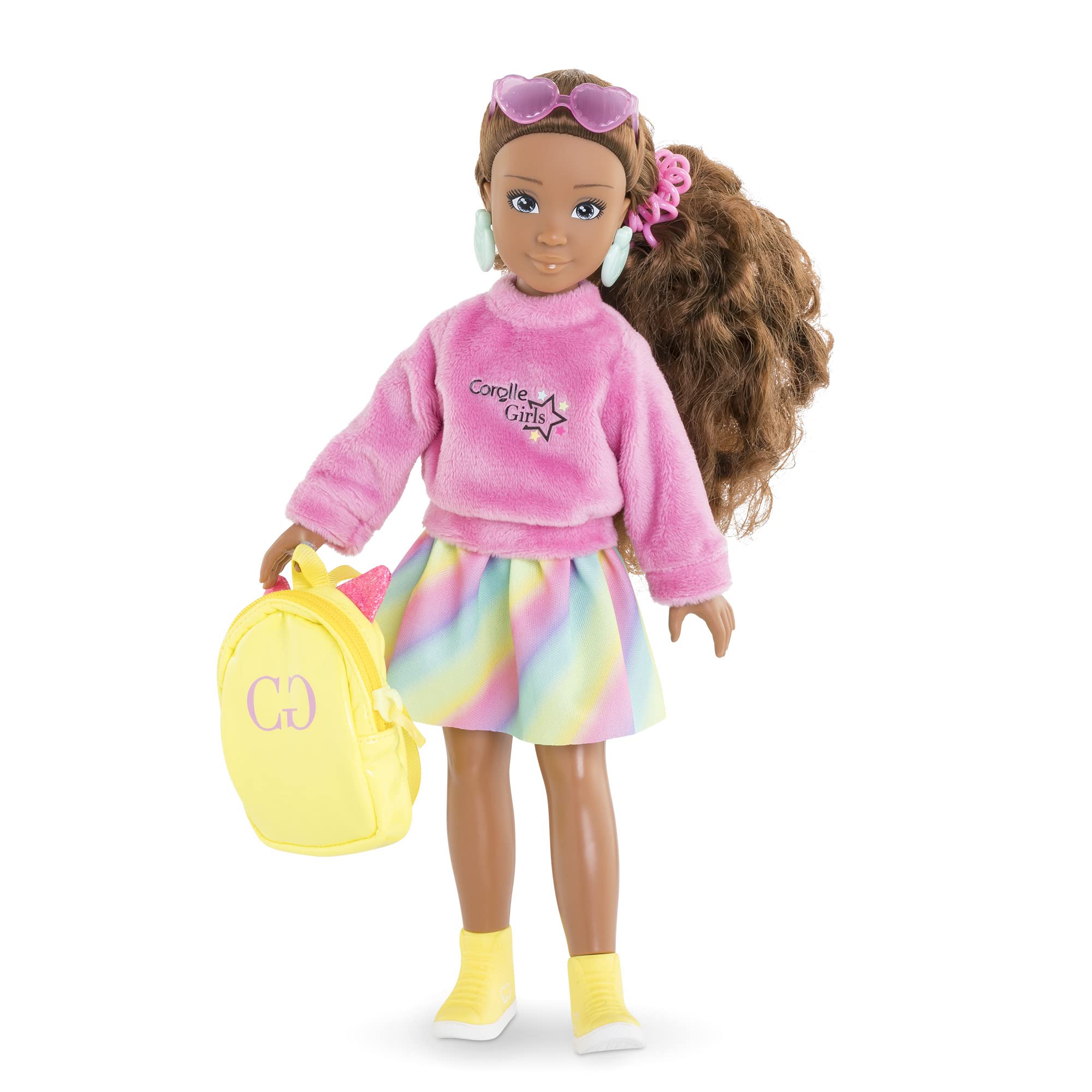 corolle-girls-dressing-fluo-tenue-poup-e-mannequin-28cm-7-pcs image 3
